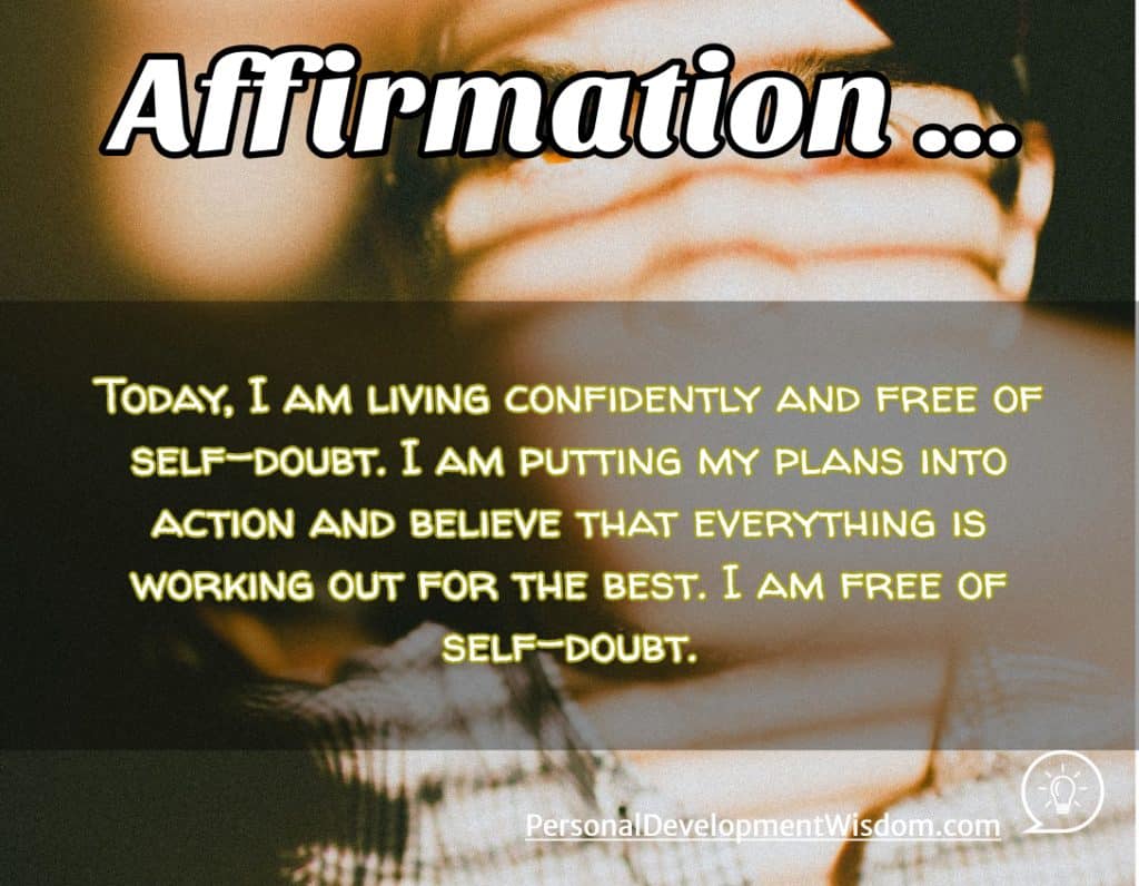 Affirmation: Self-Doubt - Personal Development Wisdom