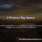 protect space life boundary realize clear important effective communicate clear space past self appropriate curious language attentive pattern voice exercise