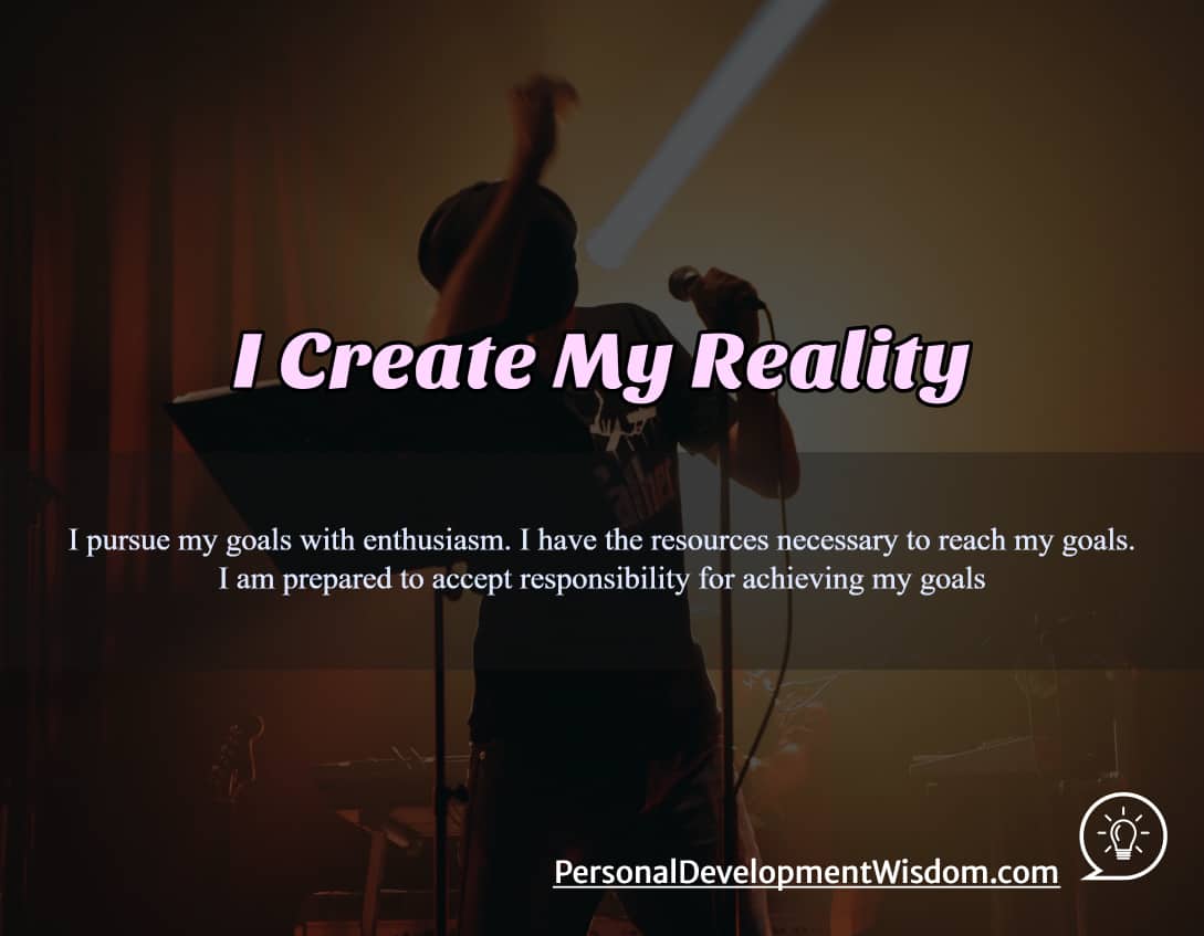 create reality future vision creative innovative outcome positive optimistic opportunity succeed desire action responsible enthusiasm