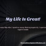 life great rich love awesome fulfilling new grateful achieve wait focus positive bright negative dark extreme average quality reality think